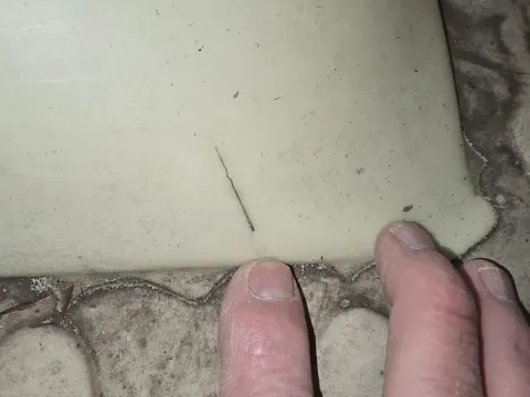Skylight had a slight crack